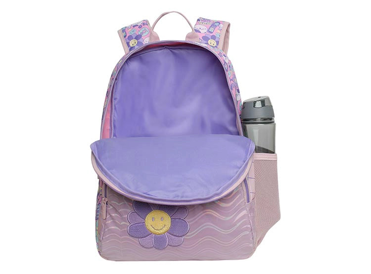 MOCHILA INFANTIL HEAD BALLOON EMOTICON ROSADO