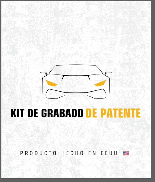 kit de grabado de patentes