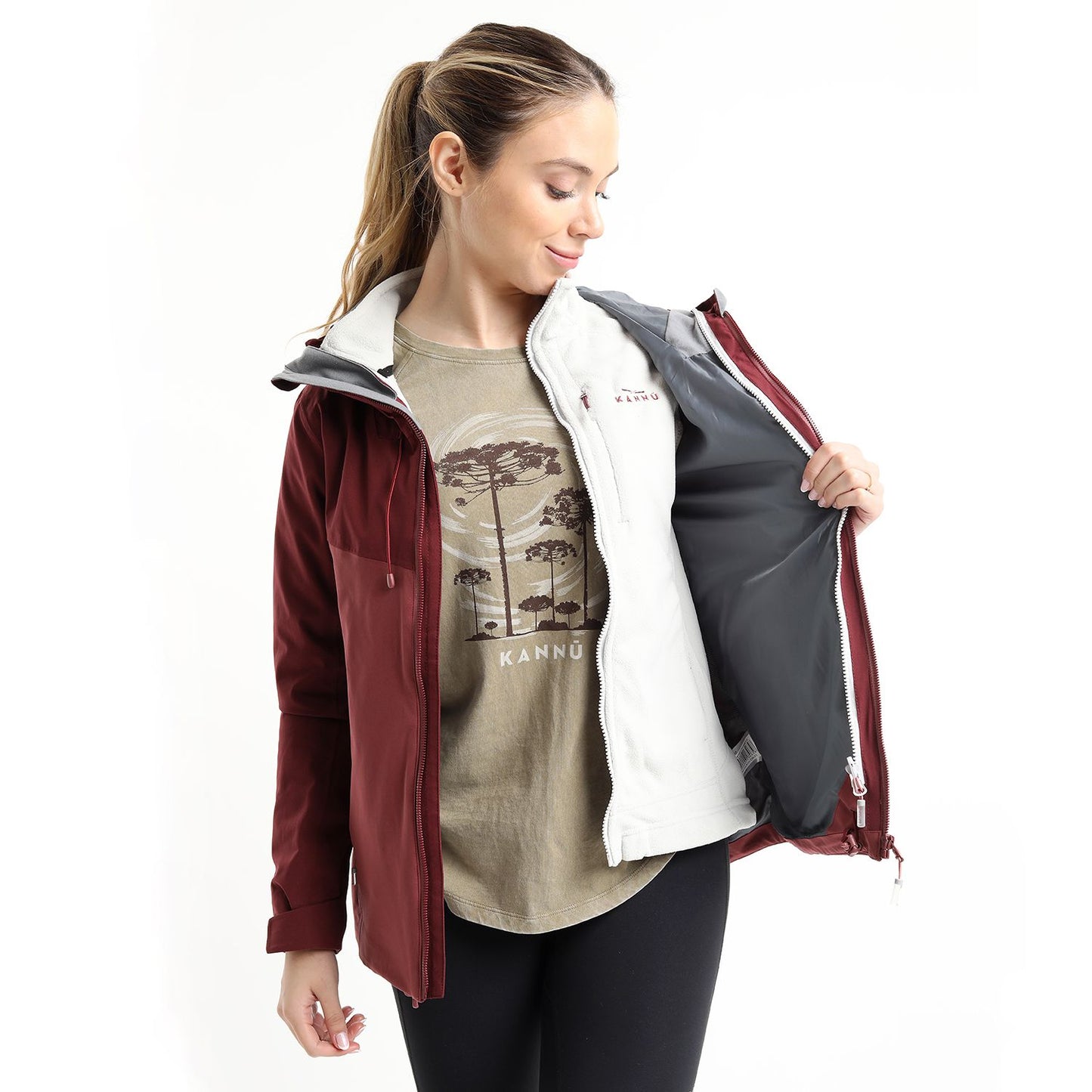 PARKA 3 EN 1 BAKER MUJER