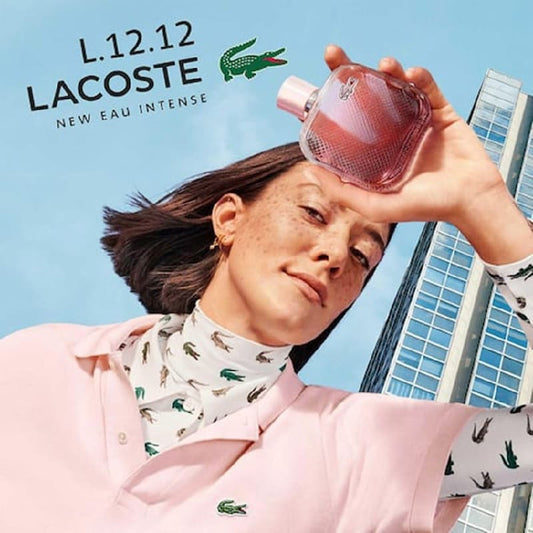 L.12.12  Rose Eau Intense EDT 100 ML - Lacoste