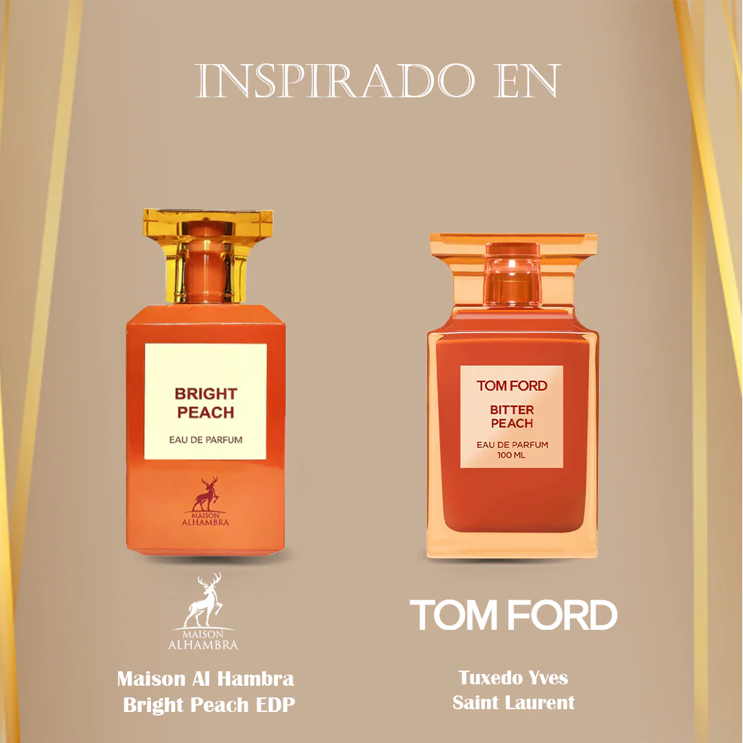 Bright Peach de Maison Alhambra 80ML