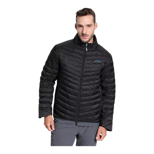 PARKA OUTDOOR ACOLCHADA HIBRIDA HOMBRE NEGRO