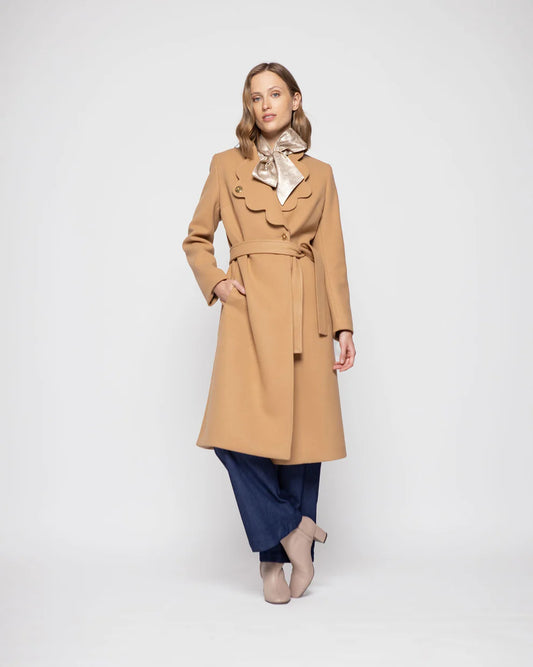 Abrigo Narciso Camel