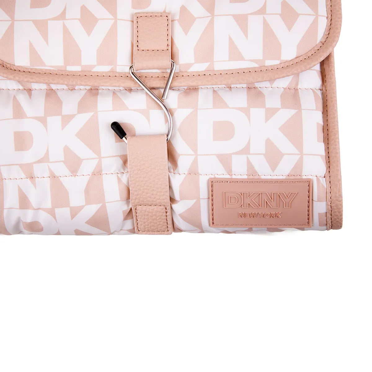 NECESER ORGANIZADOR DKNY SIGNATURE PUFFER ROSADO MUJER