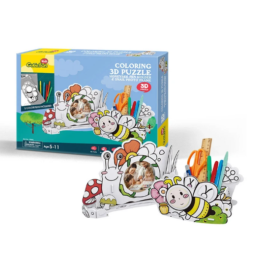 PUZZLE HONEY BEE PARA COLOREAR