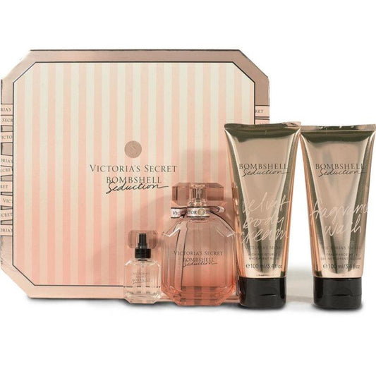 BOMBSHELL SEDUCTION EDP 50 ML + 7.5 ml + 100 ml body lotion + 100 lotion hidratante - VICTORIA'S SECRET