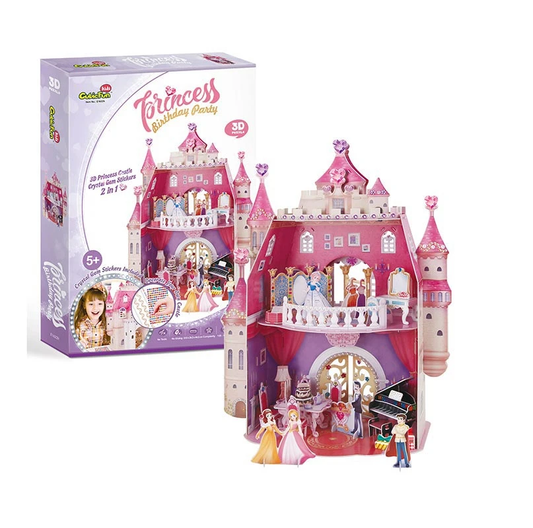 PUZZLE 3D PRINCESS BIRTHDAY PARTY