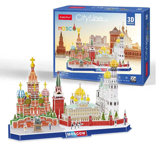 PUZZLE 3D CITYLINE MOSCU