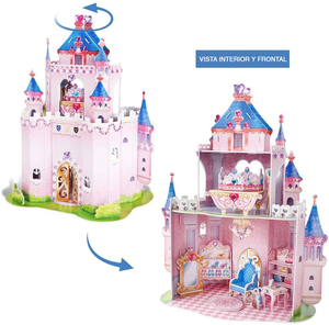 PUZZLE 3D CASTILLO PRINCESS SECRET GARDEN