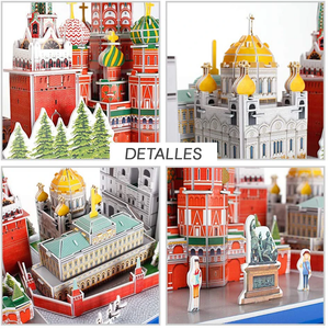 PUZZLE 3D CITYLINE MOSCU