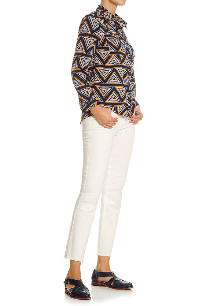 Blusa Estampada Viscosa AZ 574