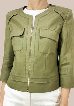 Jacket Olive 8871