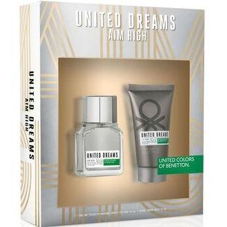 AIM HIGH EDT 60 ML+AFTER SHAVE 50 ML ESTUCHE -BENETTON