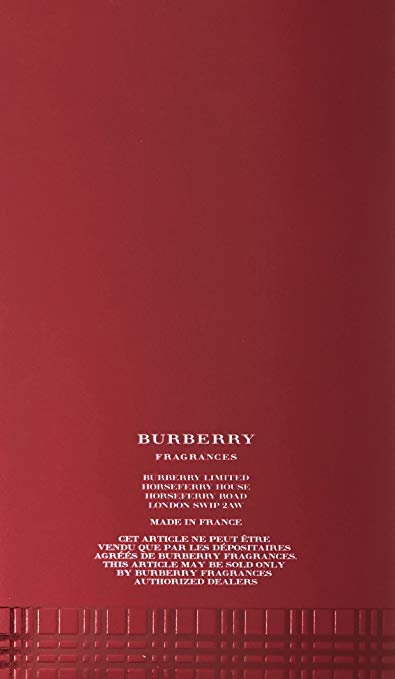 Burberry For Men EDT