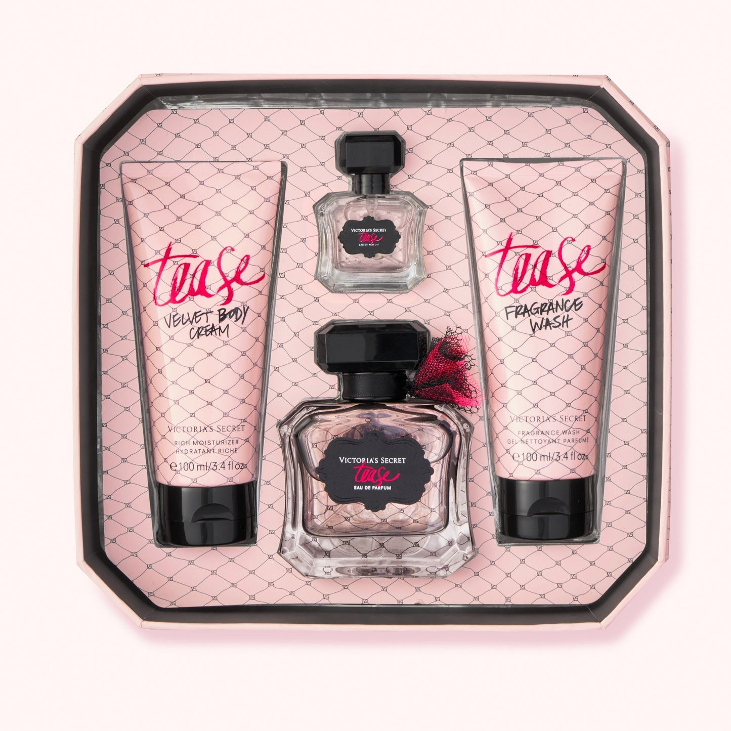 TEASE EDP 50 + 7.5 + BODY LOTION 100 + GEL 100ML - Victoria's Secret