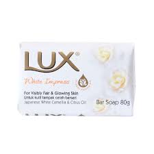 JABON EN BARRA LUX WHITE IMPRESS 80G