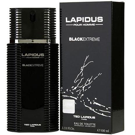 Lapidus Black Extreme Pour Homme EDT 100 ml - Ted Lapidus