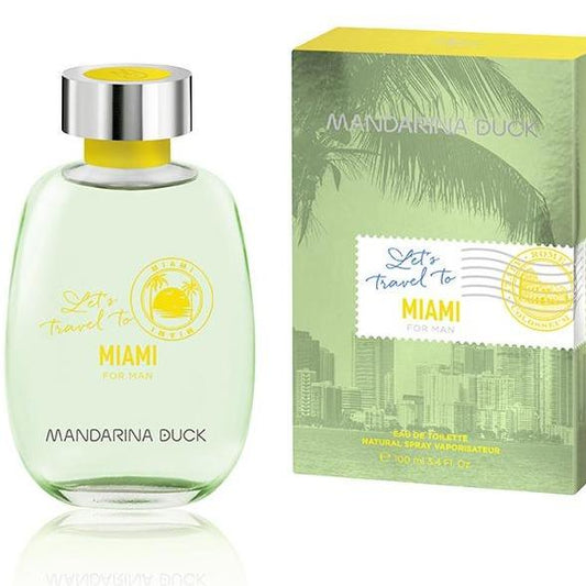 Let's Travel To Miami For Men EDT 100ML - MANDARINA DUCK